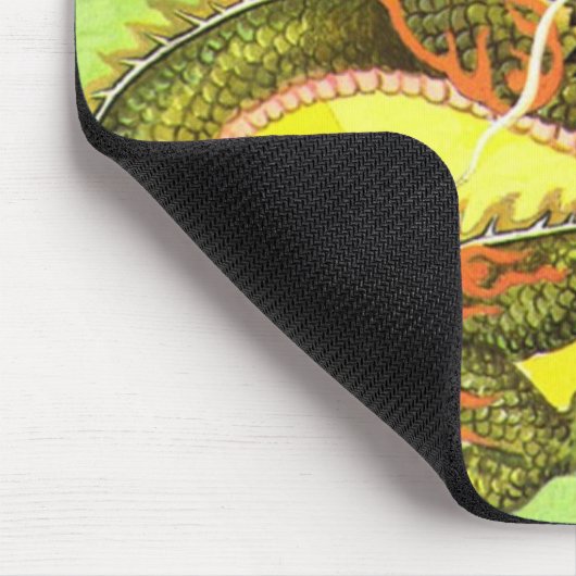 Drache-Glück-Mall Mousepad (Ecke)