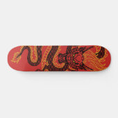 Drache: Golden Skateboard (Horizontal)