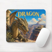 Drache, Gothic Fantasy Monster Mousepad (Mit Mouse)