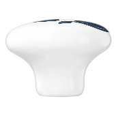 Drache-Griff Keramikknauf (Seitenansicht)