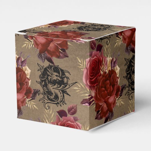 Drache Grimoire Geschenkschachtel (Vorderseite)