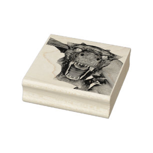 Drache Gummistempel