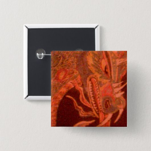 Drache-Hauptknopf Button (Vorne & Hinten)