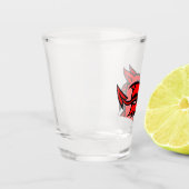 Drache-HauptSchnapsglas Schnapsglas (Links)
