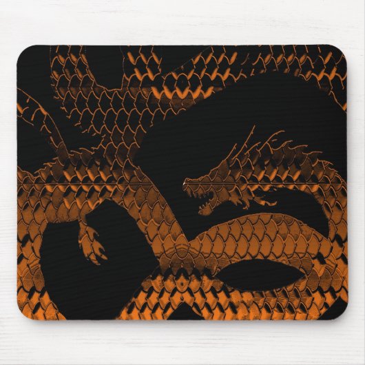 Drache-Haut A Mousepad (Vorne)