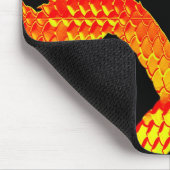 Drache-Haut B Mousepad (Ecke)