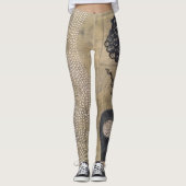 Drache-Haut Leggings (Vorderseite)