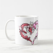 Drache-Herz Kaffeetasse (Links)
