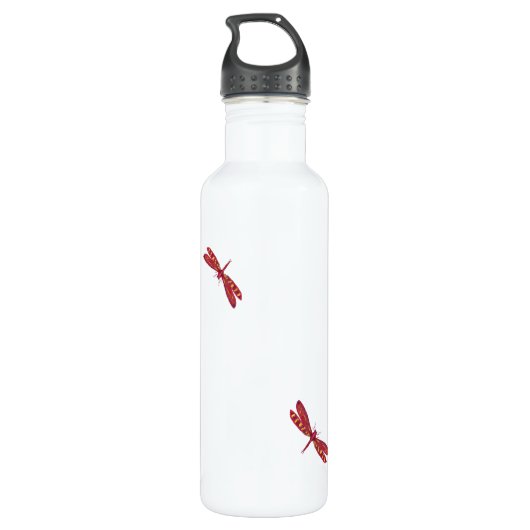 Drache-Herz-Wasser-Flasche Trinkflasche (Rückseite)