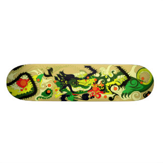Drache-Höhle (Pergament) Skateboard