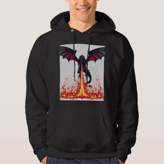 Drache Hoodie (Vorderseite)