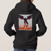 Drache Hoodie (Rückseite)