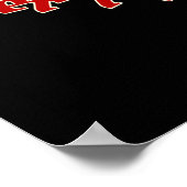 Drache - Ich Versagte nie, entweder gewinne ich od Poster (Ecke)