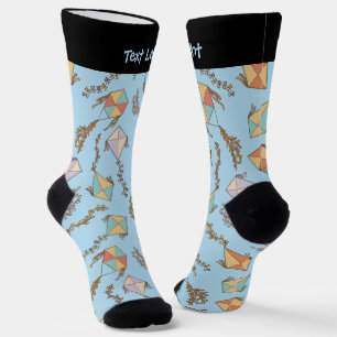 Drache Icons Muster Socken