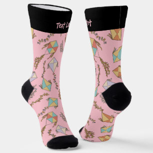 Drache Icons Muster Socken