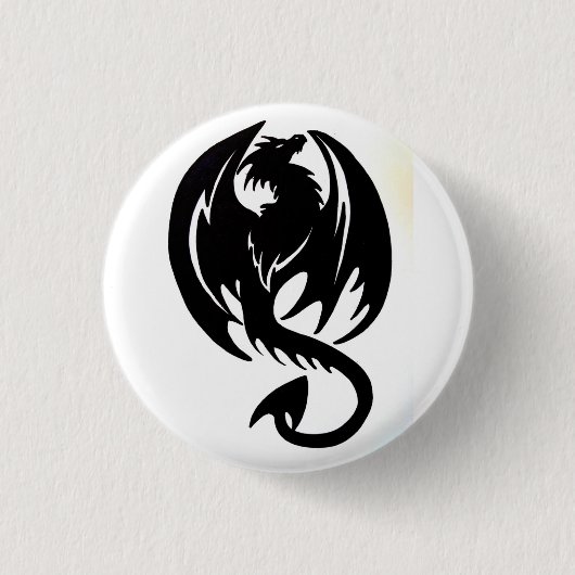 Drache II Button (Vorderseite)