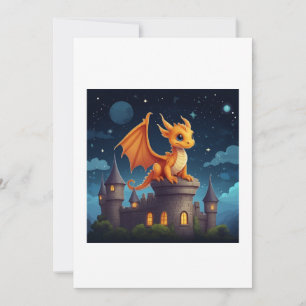 Drache Illustration Einladung