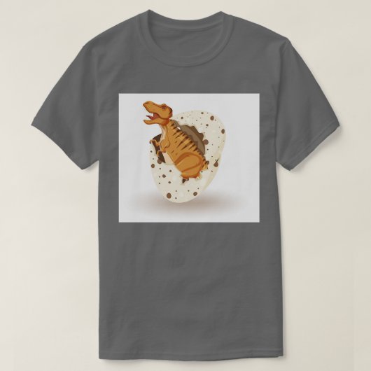 Drache im Ei T-Shirt (Design vorne)