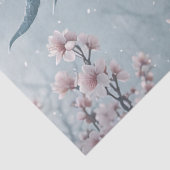 Drache im Garten Seidenpapier (Detail)