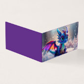 Drache im Schnee. (Vorderseite)