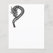 Drache im Tattoo-Stil (Rückseite)