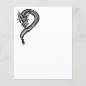 Drache im Tattoo-Stil (Vorderseite)