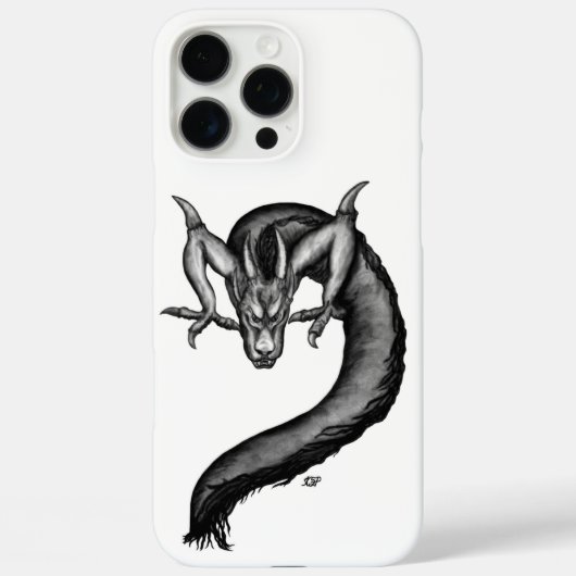 Drache im Tattoo-Stil Case-Mate iPhone Hülle (Rückseite)