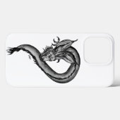 Drache im Tattoo-Stil Case-Mate iPhone Hülle (Rückseite (Horizontal))