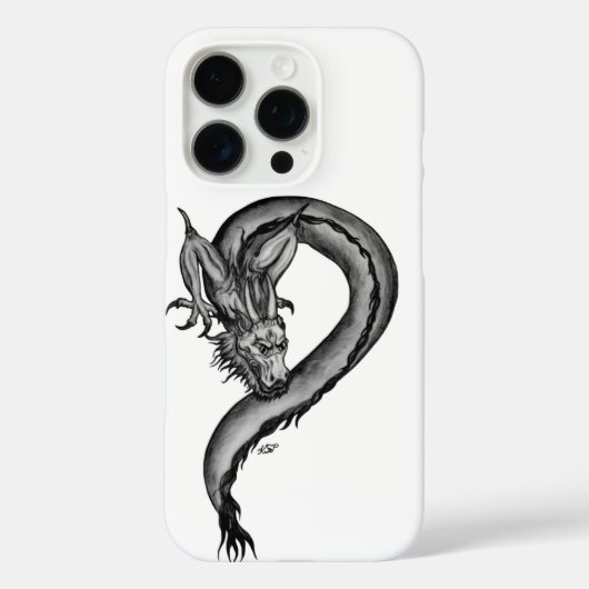 Drache im Tattoo-Stil Case-Mate iPhone Hülle (Rückseite)