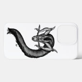 Drache im Tattoo-Stil Case-Mate iPhone Hülle (Rückseite (Horizontal))