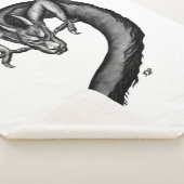 Drache im Tattoo-Stil Sherpadecke (3/4)