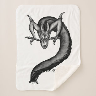 Drache im Tattoo-Stil Sherpadecke