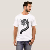 Drache im Tattoo-Stil T-Shirt (Vorne ganz)