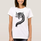 Drache im Tattoo-Stil T-Shirt (Vorderseite)