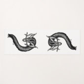 Drache im Tattoo-Stil Yogamatte (Vorderseite (Horizontal))