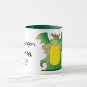 Drache im Training Tasse (Zentrum)