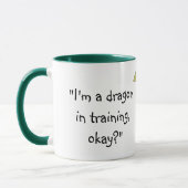 Drache im Training Tasse (Links)