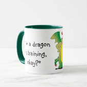 Drache im Training Tasse (Vorderseite Links)