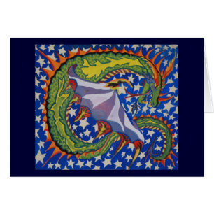 Drache in den Sternen