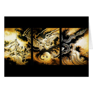 Drache in den Wolken Hiroshige Japanisch Fine Art