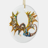 Drache in der Himmelsschmuck Keramik Ornament (Rechts)