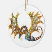 Drache in der Himmelsschmuck Keramik Ornament (Links)