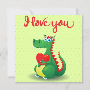 Drache in der Liebe Einladung