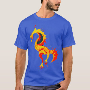 Drache in Flammen T-Shirt