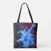 Drache in Fliege..... Tasche (Rückseite)