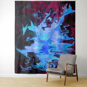 Drache in Fliege..... Wandteppich