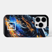 Drache iPhone Hülle (Rückseite (Horizontal))