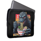 Drache isst Ramen Laptopschutzhülle (Vorne Rechts)