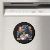 Drache isst Ramen Magnet (In Situ (Geschirrspüler))