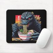 Drache isst Ramen  Mousepad (Mit Mouse)